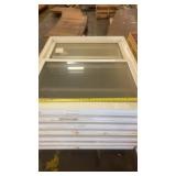 Stack of Used Double Hung Windows 55in x 45in