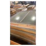 Lot of Commercial Double Pane Windows in Wooden Crates