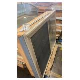 Set of 4 Double-Pane Aluminum Windows with Wood Frames