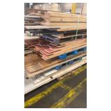 Large Pallet Lot of Mixed Wood Panels and Lumber
