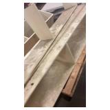 Large White Wooden Shelving Unit with Compartments