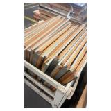 Pallet of Wooden Framed Double-Pane Window Sashes