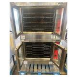 Vulcan Double Stack Commercial Convection Oven 480/3phz