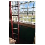 Werner Fiberglass Extension Ladder with Rope Pulley