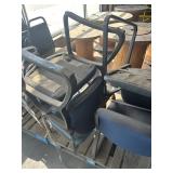 Set of 4 Used Office Stackable Guest Chairs