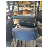 Set of 4 Used Office Stackable Guest Chairs