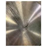 Lot of Paderno Stainless and Cast Iron Fry Pans with Lids