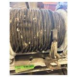 Ingersoll-Rand Utility pneumatic Winch with Steel Cable and Wheels