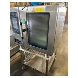 Alto-Shaam Commercial Combi Oven on Stainless Stand