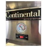 Continental 3-Door Commercial Stainless Steel Refrigerator