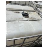 Used Plastic IBC Liquid Storage Tote with Metal Cage