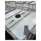 Used 275 Gallon IBC Tote with Steel Cage