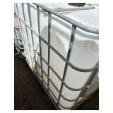 Used 275 Gallon IBC Tote with Steel Cage