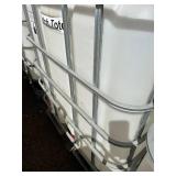 Used 275 Gallon IBC Tote with Metal Cage