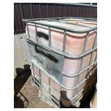 Large Plastic IBC Tote with Metal Cage