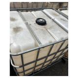 Used 275 Gallon IBC Tote with Cage