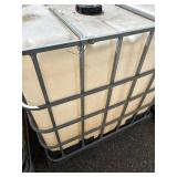 Used 275 Gallon IBC Tote with Cage