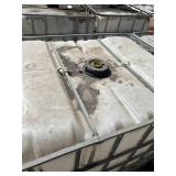 Used 275-Gallon IBC Tote with Metal Cage
