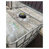 Used IBC Tote Tank with Metal Cage, Approx. 275 Gallon Capacity