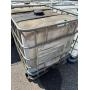 Used 275 Gallon IBC Tote Tank with Metal Cage