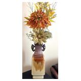 Faux Floral Arrangement in Lovely Vase by Three Hands Company