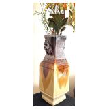 Faux Floral Arrangement in Lovely Vase by Three Hands Company
