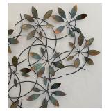 Lovely Leafy Metal Wall Decor