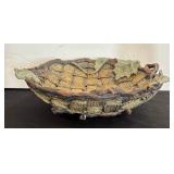 Woven Basket Style Pottery Bowl