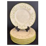Pier 1 Elba Verde Dinner Plates and Mugs