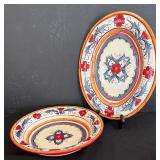 Tabletops Gallery Italiano Serving Platter and Serving Bowl