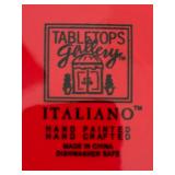 Tabletops Gallery Italiano Serving Platter and Serving Bowl