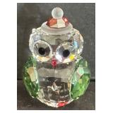 Swarovski Crystal Rocking Owl Figurine