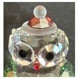 Swarovski Crystal Rocking Owl Figurine