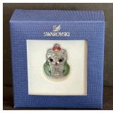 Swarovski Crystal Rocking Owl Figurine