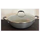 Enamelware Steamer Pot and Calphalon Pot