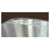 Pair of Vintage Asta Stromberg Octagonal Crystal Candle Holders