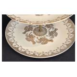 Classy Vintage Three Tier Serving Platter by Knowles