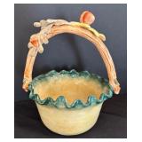 Foreside Basket Bowl and Bordallo Pinheiro Sugar Dish