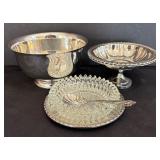 Silver Plated Serving Bowls