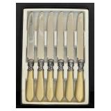 Fancy Knife and Spreader Sets by Lorena, Le Baroque and EME of Italy