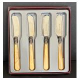Fancy Knife and Spreader Sets by Lorena, Le Baroque and EME of Italy