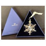 Swarovski Crystal 2012 Snowflake Ornament