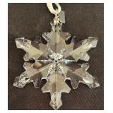 Swarovski Crystal 2012 Snowflake Ornament