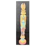 Beautiful Bunny Figurines and Candle