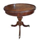 Vintage Drum Table from the Distinctive Furniture Line by Stanley