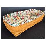 Longaberger Baskets, Bowl and Wooden Divider