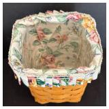 Longaberger Baskets, Bowl and Wooden Divider