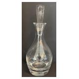 Vintage Stuben Crystal Decanter with Two Cordial Glasses