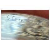 Vintage Stuben Crystal Decanter with Two Cordial Glasses