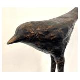 Torre & Tagus Epic Bronzed Resin Bird Sculpture